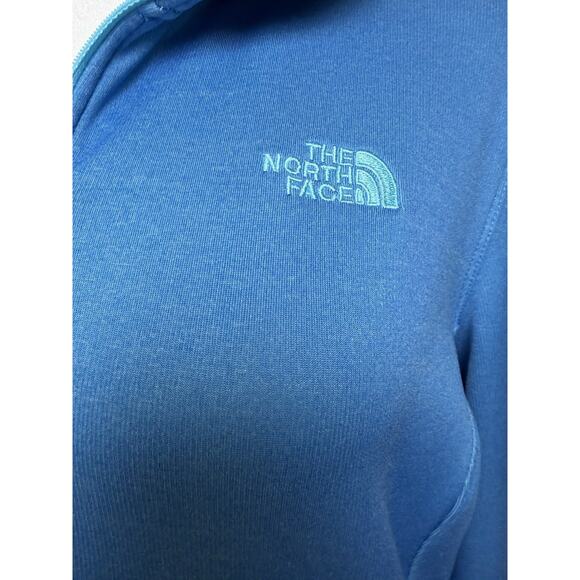 The North Face Women’s Sz XL Blue 1/4 Zip Lightweight Pullover Activewear - Picture 2 of 16